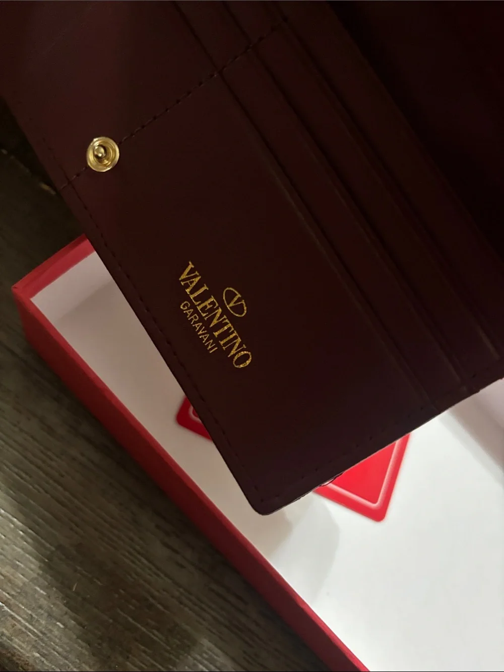 Valentino Garavani Red wallet